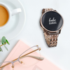 No more basic vibes. Step up your babe game with our premium Babe Bands to elevate your style.   Upgrade your Samsung Galaxy Watch with our Premium Crystal Embellished Classic Style Watch Band + Crystal Case Cover Set.  Indulge in the luxury look and feel of our Samsung Galaxy Watch band, crafted from high-quality stainless steel in.a classic style embellished with crystals for a glamorous touch.