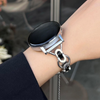 No more basic vibes. Step up your babe game with our premium Babe Bands to elevate your style.   Upgrade your Samsung Galaxy Watch with our Premium Stainless Steel Loop Link Samsung Galaxy Watch Band.  Indulge in the luxury look and feel of our Samsung Galaxy Watch band, crafted from high-quality stainless steel in a unique style band with loop link detail. Available with or without an attached bracelet.