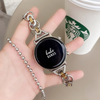 No more basic vibes. Step up your babe game with our premium Babe Bands to elevate your style.   Upgrade your Samsung Galaxy Watch with our Premium Stainless Steel Loop Link Samsung Galaxy Watch Band.  Indulge in the luxury look and feel of our Samsung Galaxy Watch band, crafted from high-quality stainless steel in a unique style band with loop link detail. Available with or without an attached bracelet.