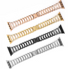 No more basic vibes. Step up your babe game with our premium Babe Bands to elevate your style.     Upgrade your Apple Watch with our Premium Stainless Steel Open Link Crystal Apple Watch Band.  Indulge in the luxury look and feel of our Apple Watch band, crafted from high-quality stainless steel open link band with faux diamond detailing for added style.