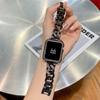 No more basic vibes. Step up your babe game with our premium Babe Bands to elevate your style.    Upgrade your Samsung Galaxy Watch with our Premium Crystal Stainless Steel Chunky Chain Band and Crystal Case Set.  Indulge in the luxury look and feel of our Samsung Galaxy Watch band, crafted from high-quality stainless steel in an elegant chunky chain style, with shining crystal embellishments. 