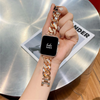 No more basic vibes. Step up your babe game with our premium Babe Bands to elevate your style.    Upgrade your Samsung Galaxy Watch with our Premium Crystal Stainless Steel Chunky Chain Band.  Indulge in the luxury look and feel of our Samsung Galaxy Watch band, crafted from high-quality stainless steel in an elegant chunky chain style, with shining crystal embellishments. 