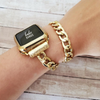 No more basic vibes. Step up your babe game with our premium Babe Bands to elevate your style.    Upgrade your Apple Watch with our Premium Double Wrap Stainless Steel Bracelet Apple Watch Band.  Indulge in the luxury look and feel of our Apple Watch band, crafted from high-quality stainless steel in gorgeous chunky chain band that double wraps into an bracelet for added style.