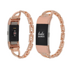 No more basic vibes. Step up your babe game with our premium Babe Bands to elevate your style.     Upgrade your Fitbit Charge with our Premium Stainless Steel Crystal X Fitbit Charge Band.  Indulge in the luxury look and feel of our Apple Watch band, crafted from high-quality stainless steel in an elegant x-shape with faux diamond detailing for added style.
