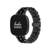 No more basic vibes. Step up your babe game with our premium Babe Bands to elevate your style.     Upgrade your Fitbit Versa or Fitbit Sense with our Premium Classic Style Metal Fitbit Versa/Sense Band.  Indulge in the luxury look and feel of our Fitbit Charge band, crafted from high-quality stainless steel in gorgeous classic metal band style that will go with everything.