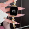 No more basic vibes. Step up your babe game with our premium Babe Bands to elevate your style.   Upgrade your Apple Watch with our Premium Stainless Steel Crescent Moon Chunky Diamond Apple Watch Band.  Indulge in the luxury look and feel of our Apple Watch band, crafted from high-quality stainless steel in an elegant design with chunky faux diamonds accented by delicate crescent moon detailing.
