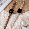 No more basic vibes. Step up your babe game with our premium Babe Bands to elevate your style.    Upgrade your Apple Watch with our Premium Genuine Leather Slim Apple Watch Band.  Indulge in the luxury look and feel of our Apple Watch band, crafted from high-quality genuine leather with a stainless steel classic buckle closure.