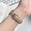 No more basic vibes. Step up your babe game with our premium Babe Bands to elevate your style.    Upgrade your Fitbit Versa or Fitbit Sense with our Premium Genuine Leather Slim Fitbit Versa/Sense Watch Band.  Indulge in the luxury look and feel of our Fitbit band, crafted from high-quality genuine leather with a stainless steel classic buckle closure.