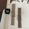 No more basic vibes. Step up your babe game with our premium Babe Bands to elevate your style.    Upgrade your Fitbit Versa or Fitbit Sense with our Premium Genuine Leather Wide Fitbit Versa/Sense Watch Band.  Indulge in the luxury look and feel of our Fitbit band, crafted from high-quality genuine leather with a stainless steel classic buckle closure.