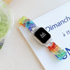 No more basic vibes. Step up your babe game with our premium Babe Bands to elevate your style.   Upgrade your Apple Watch with our Premium Resin Clear Rainbow Classic Link Style Apple Watch Band.  Indulge in the luxury look and feel of our Apple Watch band, crafted from high-quality clear rainbow colored resin in a classic watch band style.