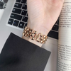 No more basic vibes. Step up your babe game with our premium Babe Bands to elevate your style.    Upgrade your Apple Watch with our Premium Stainless Steel 3D Checkered Apple Watch Band.  Indulge in the luxury look and feel of our Apple Watch band, crafted from high-quality stainless steel in a punky checkered style with a beautiful raised geometric detail.
