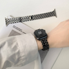 No more basic vibes. Step up your babe game with our premium Babe Bands to elevate your style.   Upgrade your Apple Watch with our Premium Stainless Steel Braided Classic Style Apple Watch Band.  Indulge in the luxury look and feel of our Apple Watch band, crafted from high-quality stainless steel in a classic band style with a gorgeous braided detail.