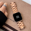 No more basic vibes. Step up your babe game with our premium Babe Bands to elevate your style.     Upgrade your Apple Watch with our Premium Stainless Steel Classic Style Apple Watch Band.  Indulge in the luxury look and feel of our Apple Watch band, crafted from high-quality stainless steel in a classic link band style. 