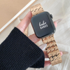 No more basic vibes. Step up your babe game with our premium Babe Bands to elevate your style.    Upgrade your Apple Watch with our Premium Stainless Steel Classic Style Houndstooth Print Apple Watch Band.  Indulge in the luxury look and feel of our Apple Watch band, crafted from high-quality stainless steel in gorgeous classic link band with a houndstooth print made out of contrasting shiny and matte finishes.