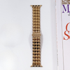 No more basic vibes. Step up your babe game with our premium Babe Bands to elevate your style.    Upgrade your Apple Watch with our Premium Stainless Steel Classic Style Houndstooth Print Apple Watch Band.  Indulge in the luxury look and feel of our Apple Watch band, crafted from high-quality stainless steel in gorgeous classic link band with a houndstooth print made out of contrasting shiny and matte finishes.
