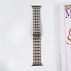No more basic vibes. Step up your babe game with our premium Babe Bands to elevate your style.    Upgrade your Apple Watch with our Premium Stainless Steel Classic Style Houndstooth Print Apple Watch Band.  Indulge in the luxury look and feel of our Apple Watch band, crafted from high-quality stainless steel in gorgeous classic link band with a houndstooth print made out of contrasting shiny and matte finishes.
