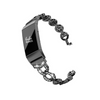 No more basic vibes. Step up your babe game with our premium Babe Bands to elevate your style.     Upgrade your Fitbit Charge with our Premium Stainless Steel Crystal Flat Chain Fitbit Charge Band.  Indulge in the luxury look and feel of our Fitbit Charge band, crafted from high-quality stainless steel in an elegant chain style with faux diamond detailing for added style.
