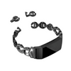 No more basic vibes. Step up your babe game with our premium Babe Bands to elevate your style.     Upgrade your Fitbit Charge with our Premium Stainless Steel Crystal Flat Chain Fitbit Charge Band.  Indulge in the luxury look and feel of our Fitbit Charge band, crafted from high-quality stainless steel in an elegant chain style with faux diamond detailing for added style.