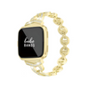 No more basic vibes. Step up your babe game with our premium Babe Bands to elevate your style.     Upgrade your Fitbit Versa with our Premium Stainless Steel Crystal Flat Chain Fitbit Versa Band.  Indulge in the luxury look and feel of our Fitbit Versa band, crafted from high-quality stainless steel in an elegant chain style with faux diamond detailing for added style.
