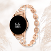 No more basic vibes. Step up your babe game with our premium Babe Bands to elevate your style.    Upgrade your Samsung Galaxy Watch with our Premium Stainless Steel Crystal Flat Chain Samsung Galaxy Watch Band.  Indulge in the luxury look and feel of our Samsung Galaxy Watch band, crafted from high-quality stainless steel in an elegant chain style with faux diamond detailing for added style.