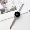 No more basic vibes. Step up your babe game with our premium Babe Bands to elevate your style.     Upgrade your Samsung Galaxy Watch with our Premium Stainless Steel Diamond Grid Crystal Embellished No Gap Samsung Galaxy Watch Band.  Indulge in the luxury look and feel of our Samsung Galaxy  Watch band, crafted from high-quality stainless steel in a linked band made from an intricate diamond grid design, with each grid embellished with a faux diamond rhinestone. 