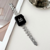 No more basic vibes. Step up your babe game with our premium Babe Bands to elevate your style.   Upgrade your Apple Watch with our Premium Stainless Steel Diamond Zig Zag Apple Watch Band.  Indulge in the luxury look and feel of our Apple Watch band, crafted from high-quality stainless steel band in a unique zig zag shape embellished with sparkling rhinestones for added style.