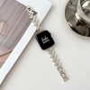 No more basic vibes. Step up your babe game with our premium Babe Bands to elevate your style.   Upgrade your Apple Watch with our Premium Stainless Steel Diamond Zig Zag Apple Watch Band.  Indulge in the luxury look and feel of our Apple Watch band, crafted from high-quality stainless steel band in a unique zig zag shape embellished with sparkling rhinestones for added style.