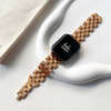 No more basic vibes. Step up your babe game with our premium Babe Bands to elevate your style.    Upgrade your Apple Watch with our Premium Stainless Steel Open Weave Link Apple Watch Band.  Indulge in the luxury look and feel of our Apple Watch band, crafted from high-quality stainless steel in gorgeous elongated checkered open weave style.