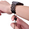 No more basic vibes. Step up your babe game with our premium Babe Bands to elevate your style.     Upgrade your Apple Watch with our Premium Stainless Steel Wide Lattice Style Apple Watch Band.  Indulge in the luxury look and feel of our Apple Watch band, crafted from high-quality stainless steel in an elegant wide lattice bracelet style with a toggle drawstring closure.