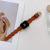 No more basic vibes. Step up your babe game with our premium Babe Bands to elevate your style.   Upgrade your Apple Watch with our Premium Twisted Leather Apple Watch Band.  Indulge in the luxury look and feel of our Apple Watch band, crafted from high-quality genuine leather with a beautiful twist detail and classic buckle closure.