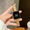 No more basic vibes. Step up your babe game with our premium Babe Bands to elevate your style.    Upgrade your Apple Watch with our Premium Slim Stainless Steel Classic Style Apple Watch Band.  Indulge in the luxury look and feel of our Apple Watch band, crafted from high-quality stainless steel in a classic watch band style with contrasting sheen edge detail on most color options.