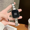 No more basic vibes. Step up your babe game with our premium Babe Bands to elevate your style.    Upgrade your Apple Watch with our Premium Slim Stainless Steel Classic Style Apple Watch Band.  Indulge in the luxury look and feel of our Apple Watch band, crafted from high-quality stainless steel in a classic watch band style with contrasting sheen edge detail on most color options.