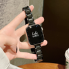 No more basic vibes. Step up your babe game with our premium Babe Bands to elevate your style.    Upgrade your Apple Watch with our Premium Slim Stainless Steel Classic Style Apple Watch Band.  Indulge in the luxury look and feel of our Apple Watch band, crafted from high-quality stainless steel in a classic watch band style with contrasting sheen edge detail on most color options.