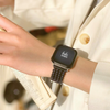 No more basic vibes. Step up your babe game with our premium Babe Bands to elevate your style.    Upgrade your Apple Watch with our Premium Stainless Steel Knit Chain Apple Watch Band.  Indulge in the luxury look and feel of our Apple Watch band, crafted from high-quality stainless steel in an elegant chunky knit chain style. 