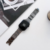 No more basic vibes. Step up your babe game with our premium Babe Bands to elevate your style.    Upgrade your Apple Watch with our Premium Stainless Steel Railed Apple Watch Band.  Indulge in the luxury look and feel of our Apple Watch band, crafted from high-quality stainless steel in an elegant quadruple railing styled band.