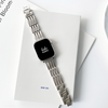 No more basic vibes. Step up your babe game with our premium Babe Bands to elevate your style.    Upgrade your Apple Watch with our Premium Stainless Steel Railed Apple Watch Band.  Indulge in the luxury look and feel of our Apple Watch band, crafted from high-quality stainless steel in an elegant quadruple railing styled band.