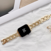 No more basic vibes. Step up your babe game with our premium Babe Bands to elevate your style.    Upgrade your Apple Watch with our Premium Crystal Stainless Steel Chunky Chain Apple Watch Band.  Indulge in the luxury look and feel of our Apple Watch band, crafted from high-quality stainless steel in an elegant chunky chain style with a textured faux diamond finish for added style. 