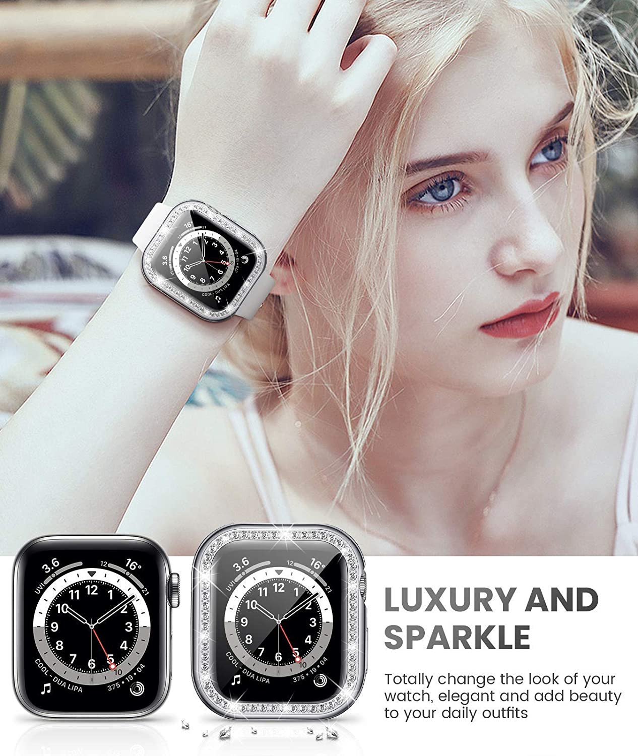 The Samantha Babe Band Case - Apple Watch Case/Screen Protector