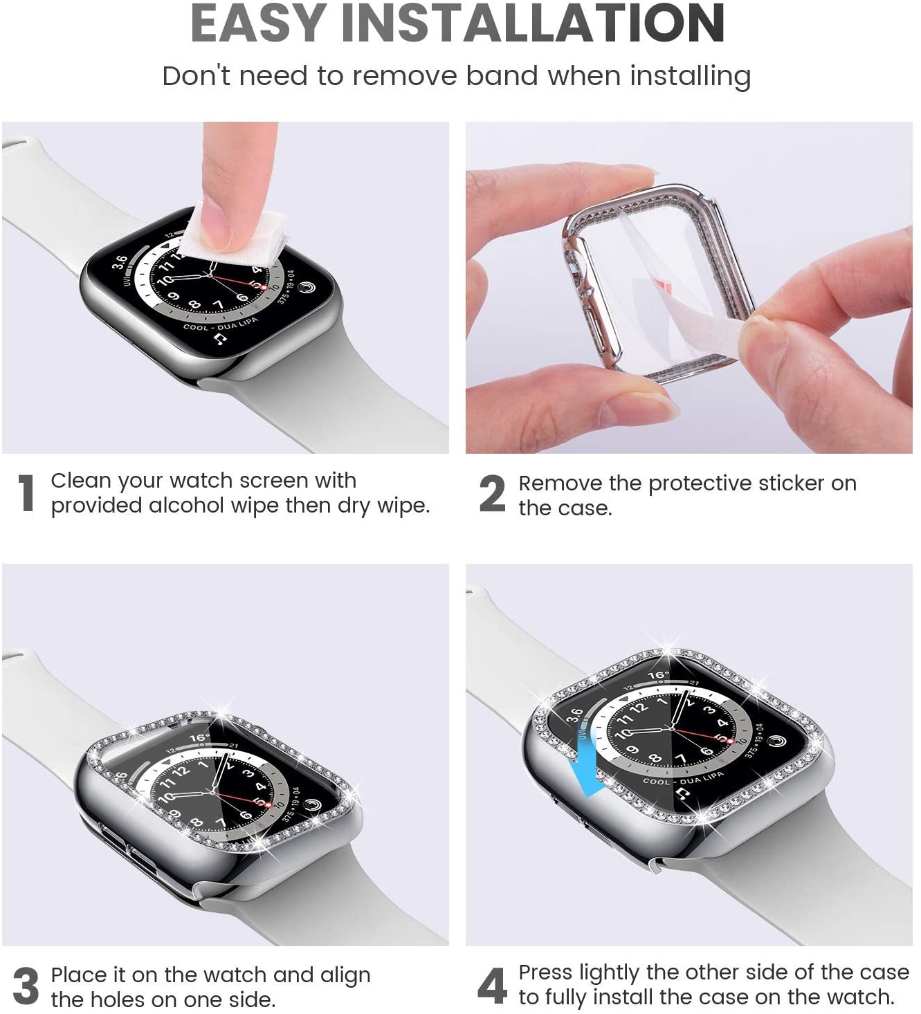 The Samantha Babe Band Case - Apple Watch Case/Screen Protector