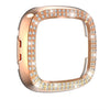 No more basic vibes. Step up your babe game with our premium Babe Bands Case to elevate your Apple Watch style.    Upgrade your Fitbit Versa 4 or Sense 2 with our Premium Double Row Rhinestone Fitbit Case.  Indulge in the luxury look of our Fitbit case, crafted from high-quality materials including a durable Polycarbonate case and sparkling double row faux diamond border.