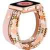 No more basic vibes. Step up your babe game with our premium Babe Bands to elevate your style.   Upgrade your Apple Watch with our Premium Leather Strap Triple Beaded Bracelet Apple Watch Band.  Indulge in the luxury look and feel of our Apple Watch band, crafted from high-quality stainless steel in an elegant chunky double chain style. 
