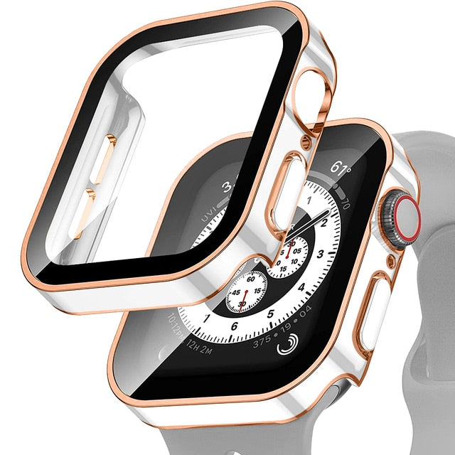 No more basic vibes. Step up your babe game with our premium Babe Bands Case to elevate your Apple Watch style.    Upgrade your Apple Watch with our Premium Single Apple Watch Case with Screen Protector.  Indulge in the luxury look of our Apple Watch case, crafted from high-quality materials including a durable Polycarbonate case with a touch sensitive scratch resistant tempered glass screen protector.