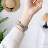 No more basic vibes. Step up your babe game with our premium Babe Bands to elevate your style.   Upgrade your Apple Watch with our Premium Crystal Embellished Stainless Steel O-Chain Apple Watch Band.  Indulge in the luxury look and feel of our Apple Watch band, crafted from high-quality stainless steel in an elegant o-chain style, with shining faux diamond embellished band and cover.