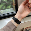 No more basic vibes. Step up your babe game with our premium Babe Bands to elevate your style.    Upgrade your Apple Watch with our Premium Stainless Steel Knit Chain Apple Watch Band.  Indulge in the luxury look and feel of our Apple Watch band, crafted from high-quality stainless steel in an elegant chunky knit chain style. 