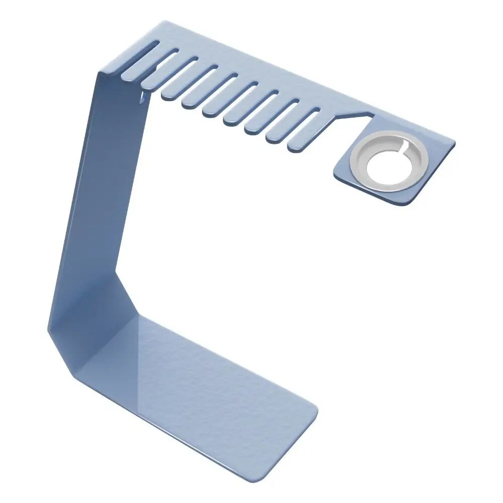 Is your love for matching your Apple Watch Band to every outfit causing a cluttery mess and giving you a headache?  Don't worry, we've got you covered. Babe Bands' Apple Watch Band Holder + Charging Station will help you declutter your counter and mind. Made from stainless steel, this sturdy and minimalist styled storage solution can hold up to 9 of your favorite Apple Watch Babe Bands, and has a convenient spot to store and charge your Apple Watch, all in one location!