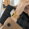 No more basic vibes. Step up your babe game with our premium Babe Bands to elevate your style.     Upgrade your Apple Watch with our Premium Stainless Steel Classic Style Apple Watch Band.  Indulge in the luxury look and feel of our Apple Watch band, crafted from high-quality stainless steel in a classic link band style. 