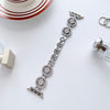 No more basic vibes. Step up your babe game with our premium Babe Bands to elevate your style.   Upgrade your Apple Watch with our Premium Crystal Embellished Stainless Steel O-Chain Apple Watch Band.  Indulge in the luxury look and feel of our Apple Watch band, crafted from high-quality stainless steel in an elegant o-chain style, with shining faux diamond embellished band and cover.