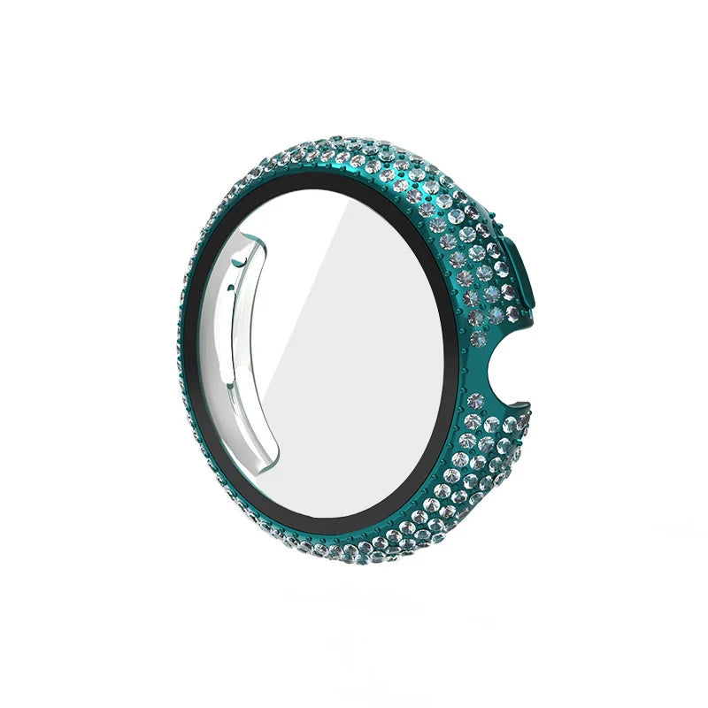 No more basic vibes. Step up your babe game with our premium Babe Bands Case to elevate your Google Pixel Watch style.    Upgrade your Google Pixel Watch with our Premium Full Rhinestone Google Pixel Watch Case with Screen Protector.  Indulge in the luxury look of our Google Pixel case, crafted from high-quality materials including a durable Polycarbonate case, a touch sensitive scratch resistant tempered glass screen protector, and covered in sparkling faux diamonds