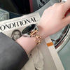 No more basic vibes. Step up your babe game with our premium Babe Bands to elevate your style.   Upgrade your Samsung Galaxy Watch with our Premium O-Chain Stainless Steel Galaxy Samsung Watch Band.  Indulge in the luxury look and feel of our Samsung Galaxy Watch band, crafted from high-quality stainless steel in an elegant chunky o-chain style. 