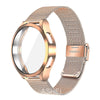 Upgrade your Samsung Galaxy Watch with our Premium Stainless Steel Mesh Chain Samsung Galaxy Watch Band.  Indulge in the luxury look and feel of our Samsung Galaxy Watch band, crafted from high-quality stainless steel in a smooth and classic mini chain link style with magnetic closure. 
